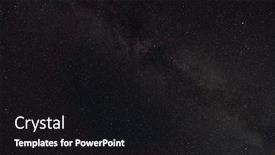  Presentation with black stars - PPT layouts having black-night-sky-and-stars background and a black colored foreground