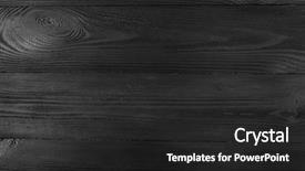  Presentation with old wood - Audience pleasing PPT layouts consisting of black old wood background backdrop and a dark gray colored foreground