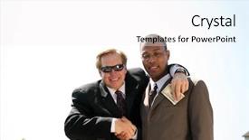  Presentation with bribe - Colorful PPT theme enhanced with black ops 3 - corrupt politician takes a bribe backdrop and a  colored foreground