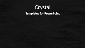  Presentation with black paper texture black - PPT theme featuring black-paper-texture-dark-background background and a black colored foreground