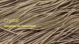  Presentation with black ink - Presentation theme having black-pasta-is-dyed background and a tawny brown colored foreground