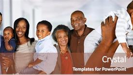  Presentation with elderly american indians - Colorful theme enhanced with black people - elderly african american man backdrop and a tawny brown colored foreground