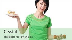  Presentation with maori health - Slide set with black people food exercise - girl choice between dumbbells background and a  colored foreground