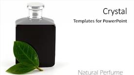  Presentation with technology green and black - Cool new slides with black perfume bottle with green backdrop and a  colored foreground