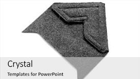  Presentation with formal - Amazing slides having black photo corner isoalted backdrop and a light gray colored foreground