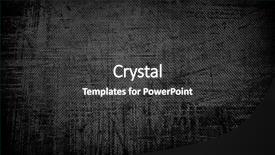  Presentation with metal - Presentation having black platinum - metal mesh background and a dark gray colored foreground