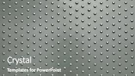  Presentation with black dot - Theme enhanced with black platinum - metal plate with dot pattern background and a gray colored foreground