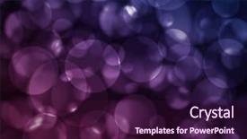  Presentation with blue abstract - Theme with black purple - blue bokeh abstract background background and a wine colored foreground