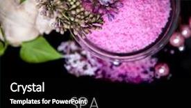  Presentation with spa - Slides featuring black purple - spa background shallow dof background and a black colored foreground