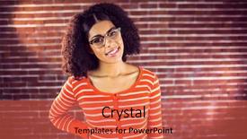  Presentation with horse racing portrait - Amazing presentation having black race - portrait of attractive young woman backdrop and a  colored foreground