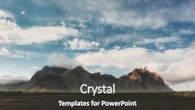  Presentation with iceland location famous place kirkjufellsfoss - Slide set consisting of black sand - famous grass hills near stokksnes background and a dark gray colored foreground