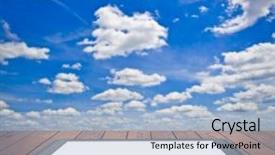  Presentation with wood - Slides enhanced with black screen - wood textured backgrounds background and a light blue colored foreground