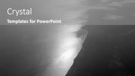  Presentation with black sea - Theme enhanced with black-sea-at-morning background and a gray colored foreground