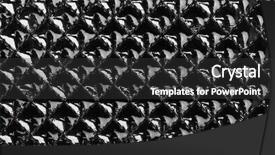  Presentation with black hvac - Colorful presentation enhanced with black shiny leather as background backdrop and a dark gray colored foreground