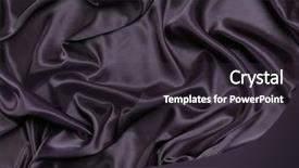  Presentation with black abstract - Colorful presentation theme enhanced with black shiny silky fabric abstract backdrop and a wine colored foreground