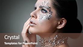  Presentation with black girl - Colorful slide set enhanced with black silver - portrait of sexual beautiful girl backdrop and a violet colored foreground