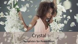  Presentation with fighter jet model - Theme having black skin - sensual mulatto model posing background and a mint green colored foreground