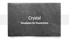  Presentation with signboard - Beautiful slides featuring black slate signboard isolated backdrop and a dark gray colored foreground