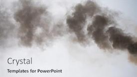  Presentation with trail - PPT layouts having black-smoke-trail-of-burning background and a white colored foreground