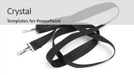  Presentation with award in black and white - Amazing presentation theme having black strap isolated on white backdrop and a light gray colored foreground