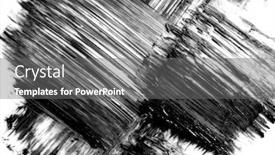  Presentation with eyelashes - Beautiful presentation featuring black-strokes-and-texture-mascara backdrop and a gray colored foreground