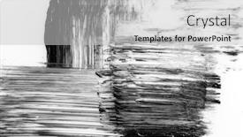  Presentation with eyelashes - Slide deck featuring black-strokes-and-texture-mascara background and a light gray colored foreground