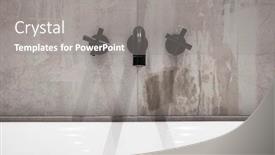  Presentation with tiles - Presentation enhanced with black-tap-and-rustic-grey background and a gray colored foreground