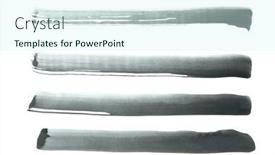  Presentation with black ink - Slides enhanced with black-watercolor-abstract-painted-ink background and a cool aqua colored foreground