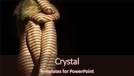  Presentation with dark - Slides having black white figure - nude woman in the dark background and a wine colored foreground