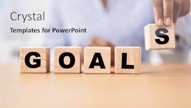  Presentation with black woman - PPT theme enhanced with black-woman-holding-cubes background and a  colored foreground