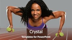  Presentation with black wedding holding hands - Slide set featuring black woman training and holding background and a  colored foreground