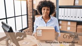  Presentation with simple business - 