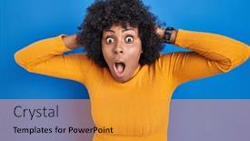  Presentation with woman hands open - 