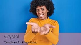  Presentation with black hands - 