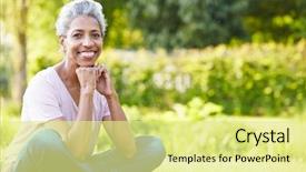  Presentation with garden - Amazing slide set having kruger national park south africa backdrop and a coral colored foreground