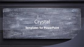  Presentation with texture - Audience pleasing slide set consisting of black-wooden-background-as-texture backdrop and a gray colored foreground