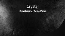  Presentation with black paper texture black - Presentation theme featuring black-wrinkled-paper-texture background and a black colored foreground