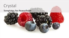  Presentation with blueberries - Cool new theme with blackberries-blueberries-and-raspberries-isolated backdrop and a white colored foreground