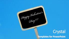  Presentation with blue sky - Colorful PPT layouts enhanced with blackboard over the blue sky backdrop and a teal colored foreground