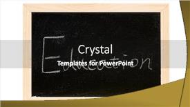  Presentation with blackboard - Amazing slides having blackboard-was-writing-white backdrop and a black colored foreground