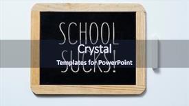  Presentation with next year - Cool new presentation with blackboard with the text school backdrop and a wine colored foreground