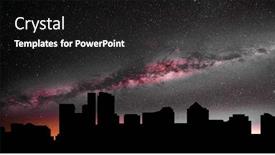  Presentation with energy crisis - Presentation design consisting of blackout-concept-the-energy-crisis background and a black colored foreground