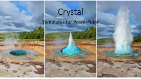  Presentation with phases - PPT theme enhanced with bladder - three phases of the eruption background and a light blue colored foreground