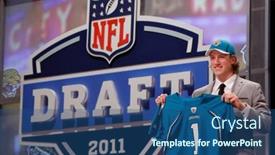  Presentation with jaguars - Slides having blaine-gabbert-is-introduced background and a ocean colored foreground