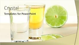  Presentation with blanco - PPT theme enhanced with blanco-and-gold-tequila background and a blonde colored foreground