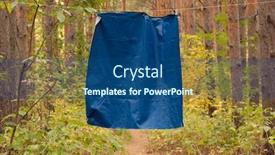  Presentation with advertising - Beautiful PPT layouts featuring blank-advertising-billboard-hanging backdrop and a ocean colored foreground