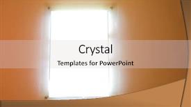  Presentation with airport boarding board - Presentation theme having blank advertising board on wall background and a  colored foreground