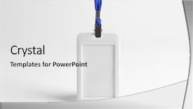  Presentation with blank backgroud - PPT layouts having blank badge on white background background and a white colored foreground