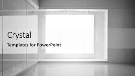  Presentation with hall of fame - Presentation design featuring blank billboard located in underground background and a white colored foreground