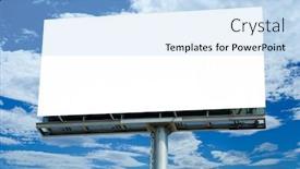  Presentation with medical folder blank or clipboard - Amazing presentation theme having blank-billboard backdrop and a light blue colored foreground